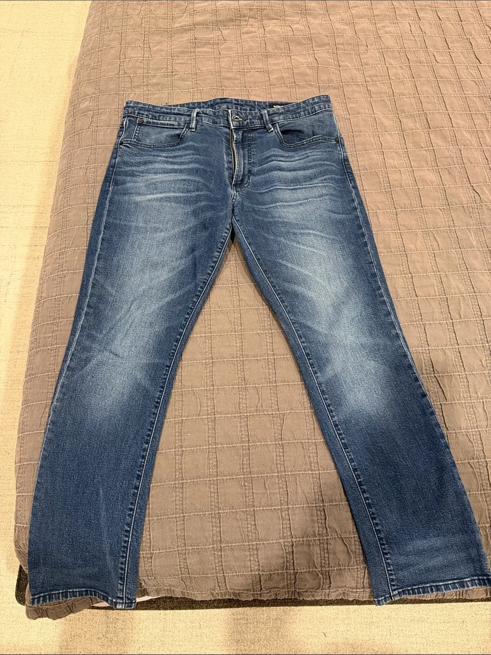 Bonobos Skinny Stretch Denim in Faded Blue